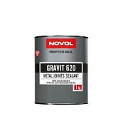 Герметик для нанесения кистью 1,0 кг Серый GRAVIT 620  NOVOL 33109 