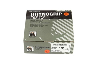 Круг RHYNOGRIP  D125мм Р150 (1уп/50 шт) INDASA 01954