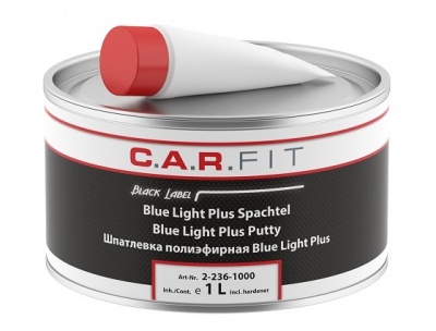 Шпатлевка облегченная  1л  Blue Light Plus  C.A.R.FIT Black Label  2-236-1000