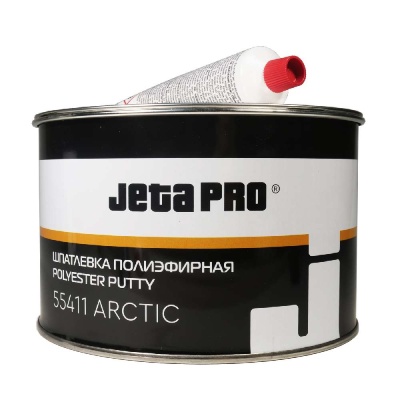 Шпатлевка наполняющая облегченная + отвердитель  ARCTIC, 1,3л JETA PRO 55411/1,3