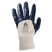 Промышленные перчатки с нитриловым покрытием на 3/4 JETA PRO JN063/L