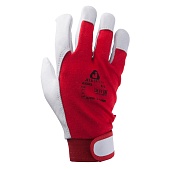 Монтажные перчатки из кожи и хлопка JETA PRO JLE021/XL