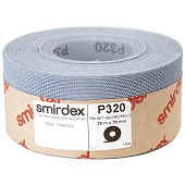 P80 70мм*25м SMIRDEX Net Velcro 750 Абразивная сетка в рулонах 750407080