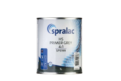 Грунт-наполнитель HS (4:1) серый 1л SPRALAC SP5199/1