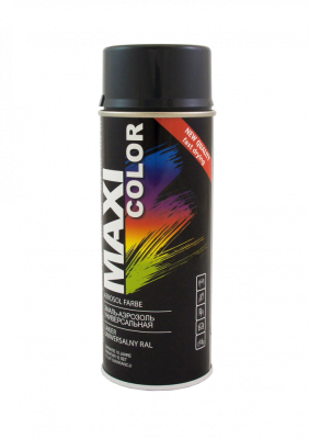 Краска аэрозольная, эмаль антрацитово-серая RAL7016 0,4л MAXI COLOR 7016MX