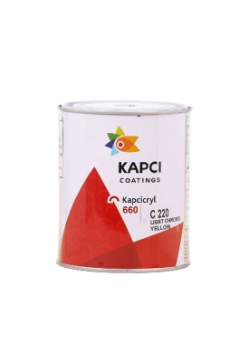 C641 transparent bright red/прозрачный ярко-красный 1л KAPCI 641C/1