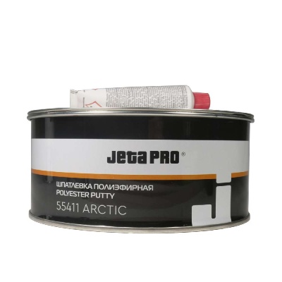 Шпатлевка наполняющая облегченная + отвердитель  ARCTIC, 0,75л JETA PRO 55411/0,75