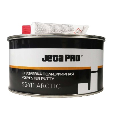 Шпатлевка наполняющая облегченная + отвердитель  ARCTIC, 1л JETA PRO 55411/1