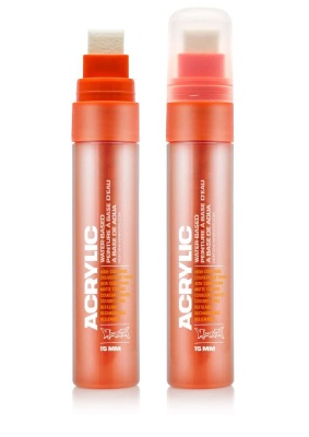 Маркер Acrylic 15мм оранжевый шок MONTANA CANS 323157