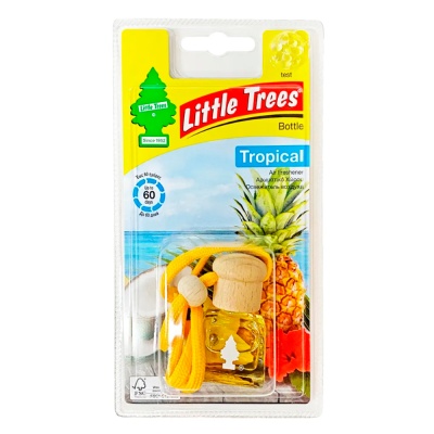 Ароматизатор подвесной жидкостный "Bottle Тропики" LITTLE TREES C11