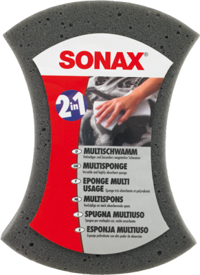 Многоцелевая двухсторонняя губка SONAX 428000