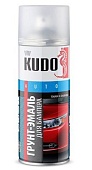 Грунт-эмаль для бампера Графит 520мл аэрозоль   Kudo KU-6203