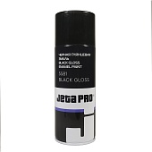 Краска черная глянцевая  в аэрозоли 400 мл. JETA PRO 5581 black gloss