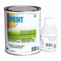 Шпатлевка F18 SPRINT Spray для авто, полиэфирная, напыляемая, уп.0,75л/1,202кг F1806300G1