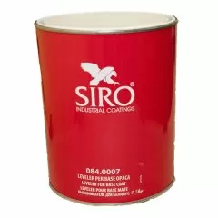 084.0007 SIRO LEVELER FOR BASE COAT Пигментная паста, уп.3,2кг 084.0007-3200