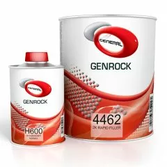 Грунт GR4462 GENERAL VOC Rapid 2K HS чёрный с отвердителем Н600 (комплект), уп.1л+0,25л G-GR4462-BLACK-H600-1000